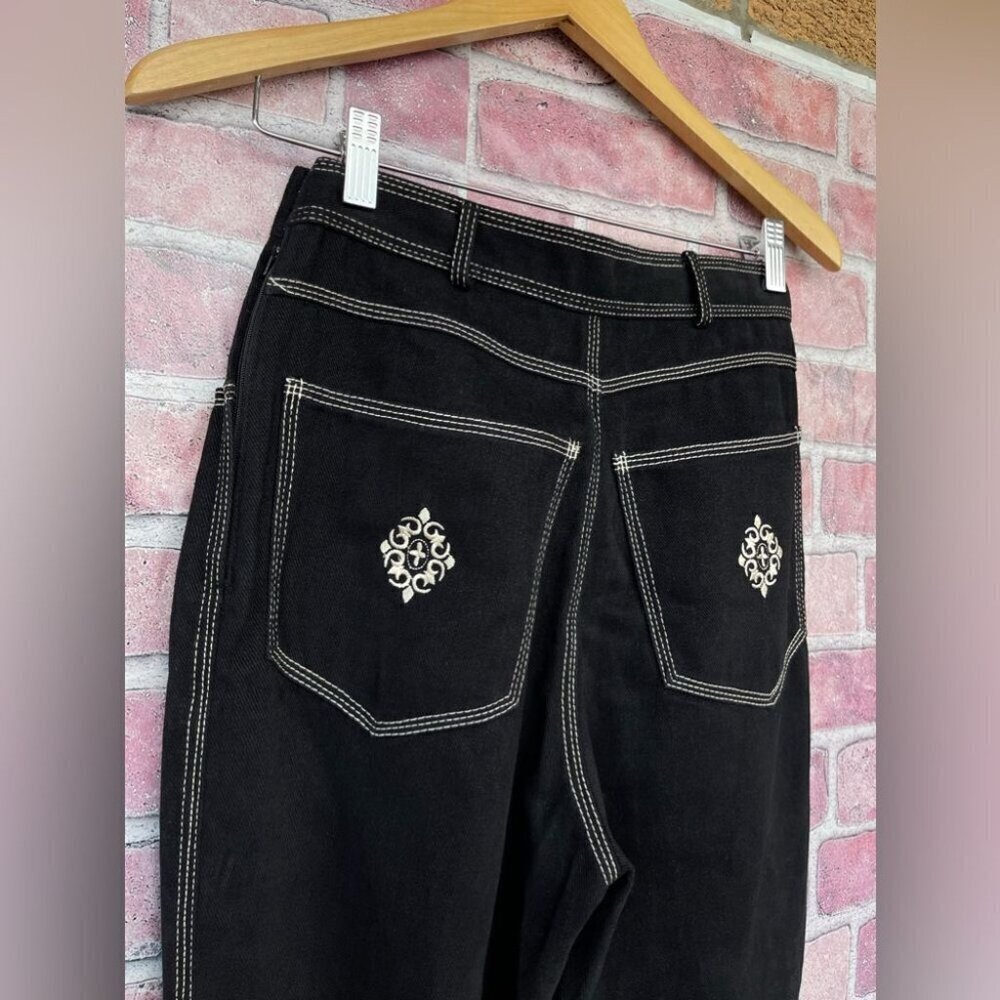 Future Ozbek Vintage high waist tapered Trouser size 8 - Picture 9 of 16